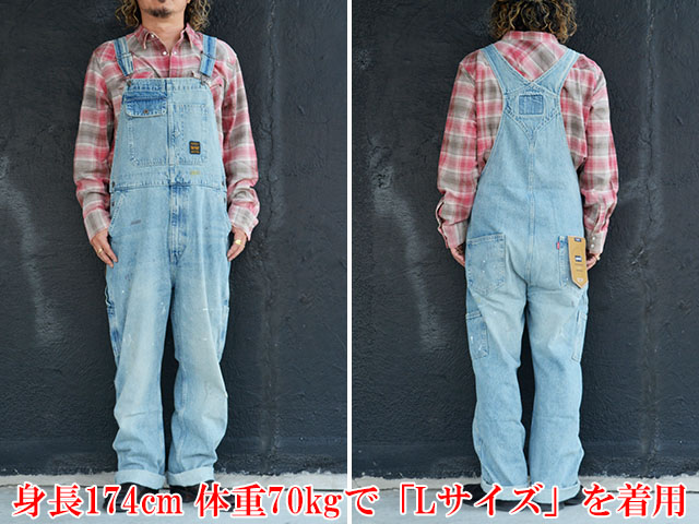 新品未使用　Levi's デニム　オーバーオール　Ｍサイズ LEVI'S/リーバイス】「Loose Overalls/ルーズオーバーオール