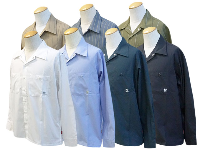 全7色【BLUCO/ブルコ】2023AW「Standard L/S Work Shirts