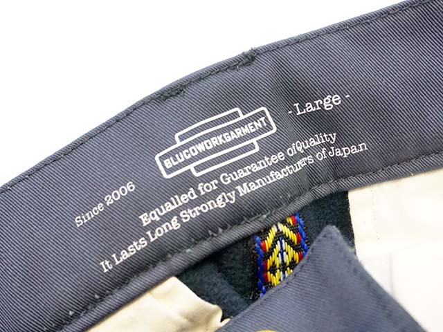 全4色【BLUCO/ブルコ】2023AW「Warm Work  Pants/ウォームワークパンツ」(1034)【予約商品/2023年10-11月入荷予定】(UNCROWD/アンクラウド/ウルフパック)