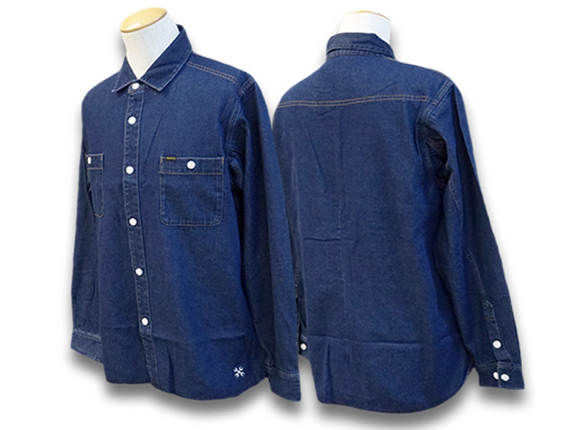 全3色【BLUCO/ブルコ】2023SS「Denim L/S Work Shirts/デニムロングスリーブワークシャツ」(1122-3A02)(UNCROWD/アンクラウド/ハーレー/WOLF  PACK/ウルフパック) : 1122-3a02 : WOLF PACK Yahooストア店 - 通販 - Yahoo!ショッピング