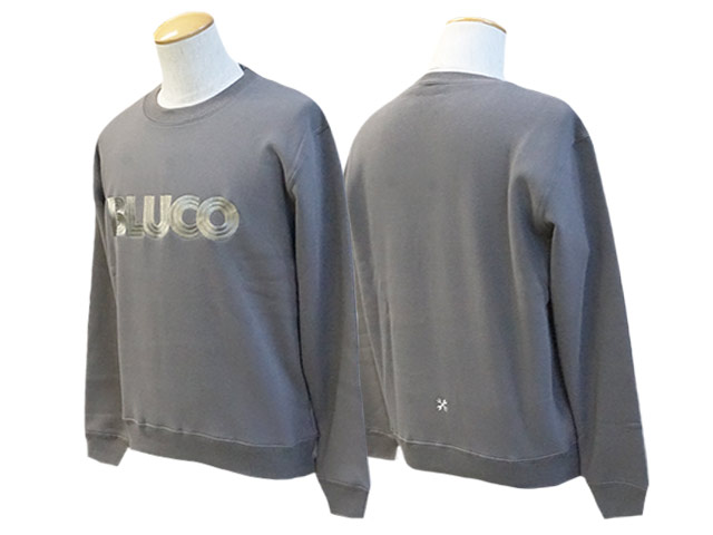 全4色【BLUCO/ブルコ】2023AW「Sweat Shirts”Embroidery”/スウェット