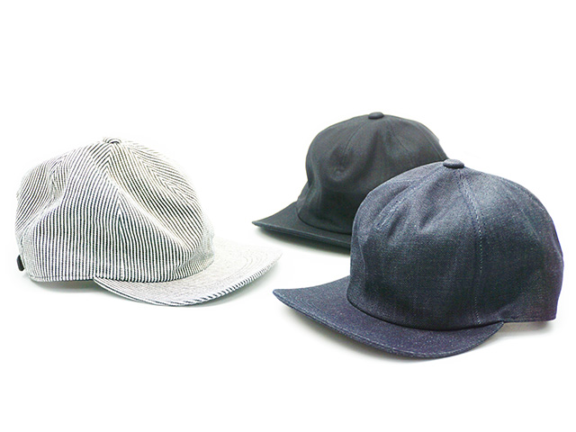 全3色【Mighty Shine/マイティーシャイン】2024AW「Flip Cap Denim