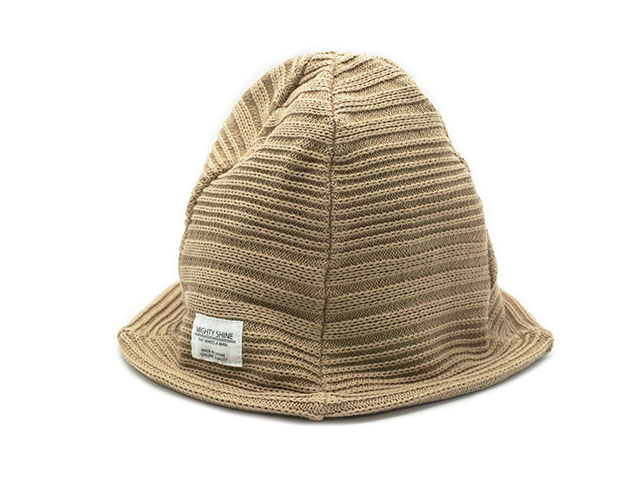 全2色【Mighty Shine/マイティーシャイン】2024AW「Knit Tulip Hat