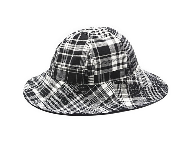 全2色【Mighty Shine/マイティーシャイン】2025SS「Mad Check Hat