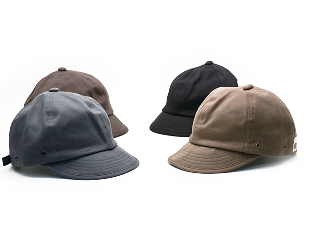 全4色【Mighty Shine/マイティーシャイン】2025AW「Twill Bridge Cap