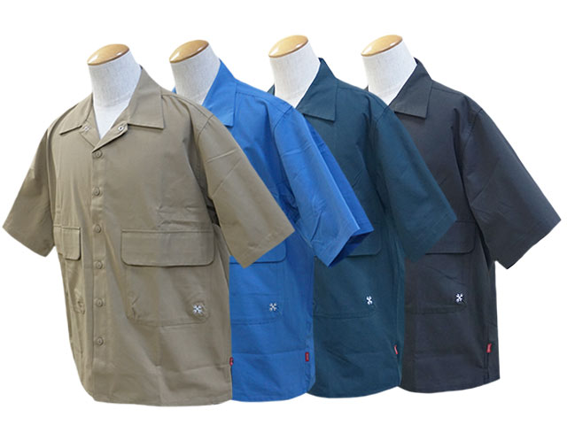 50% OFF)【BLUCO/ブルコ】2024SS「Big Pocket S/S Work Shirts/ビッグ