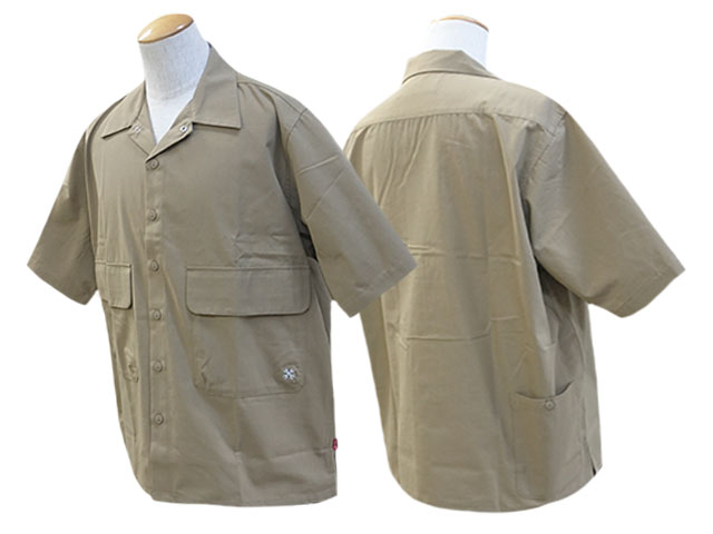 50% OFF)【BLUCO/ブルコ】2024SS「Big Pocket S/S Work Shirts/ビッグ