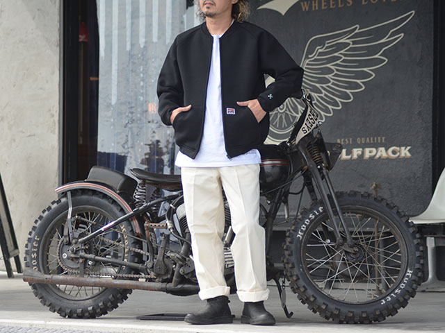 全3色【BLUCO/ブルコ】2024AW「Bonding Knit Track Jacket
