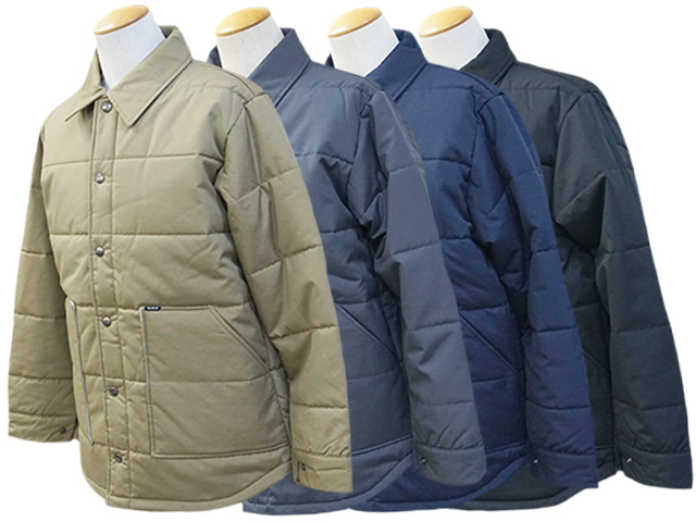 全4色【BLUCO/ブルコ】2024AW「Workers Quilting Jacket