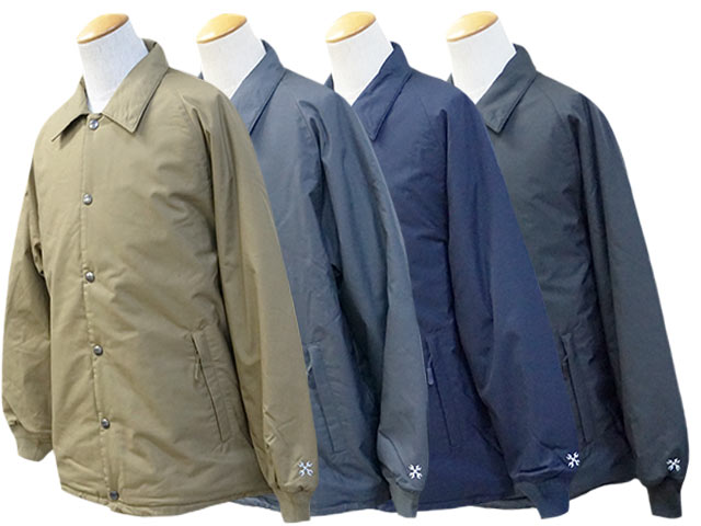BLUCO/ブルコ】2024AW「T/C Coach Jacket”Quilting Lining”/T/Cコーチ