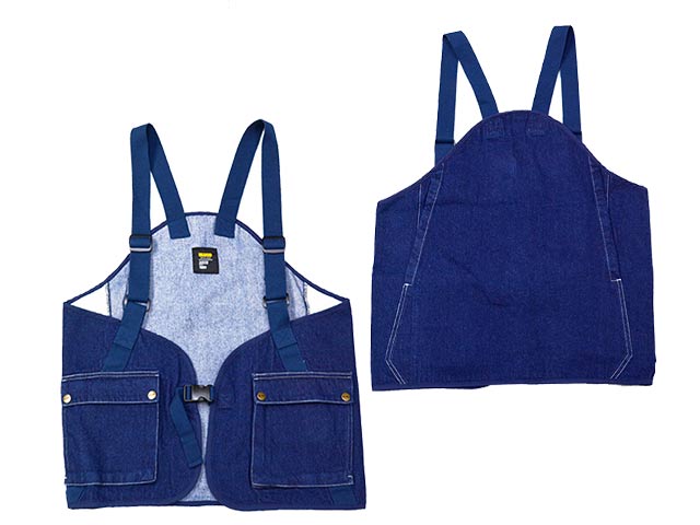新品　BLUCO ダークインディゴ ベスト F Amazon | [ブルコ] ユーティリティ ベスト D インディゴ 12OZ