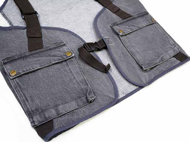 BLUCO/ブルコ】2025SS「12oz Denim Utility Vest/12オンスデニム