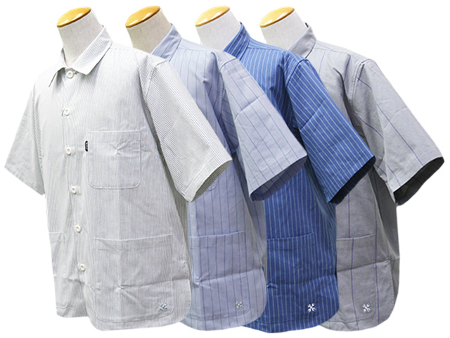 BLUCO ブルコ ストライプ オープンカラー 半袖 ワーク シャツ XL 楽天市場】【セール30%OFF】BLUCO/ブルコ BIG POCKET WORK SHIRT