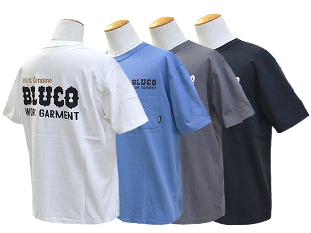 30% OFF)全4色【BLUCO/ブルコ】2025SS「Pocket Tee”BOLT”/ポケットTee