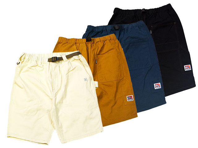 30% OFF)全4色【BLUCO/ブルコ】2025SS「Light Canvas Painter Shorts
