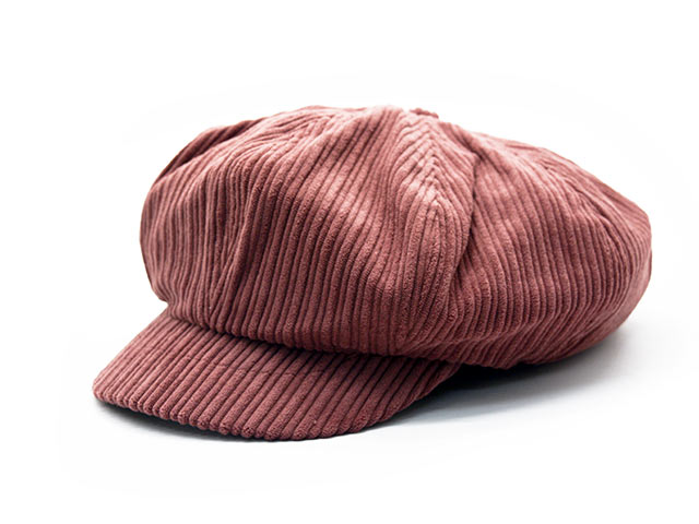 全4色【BLUCO/ブルコ】2025AW「Corduroy Newsboy Cap/コーデュロイ