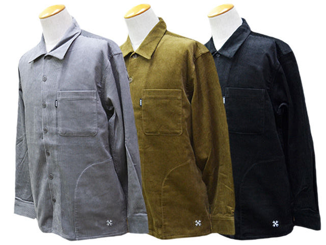 30% OFF)全3色【BLUCO/ブルコ】2025AW「Corduroy Work Shirts