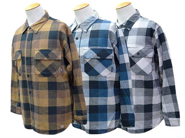 BLUCO/ブルコ】2025AW「Buffalo Check Flannel Shirts/バッファロー