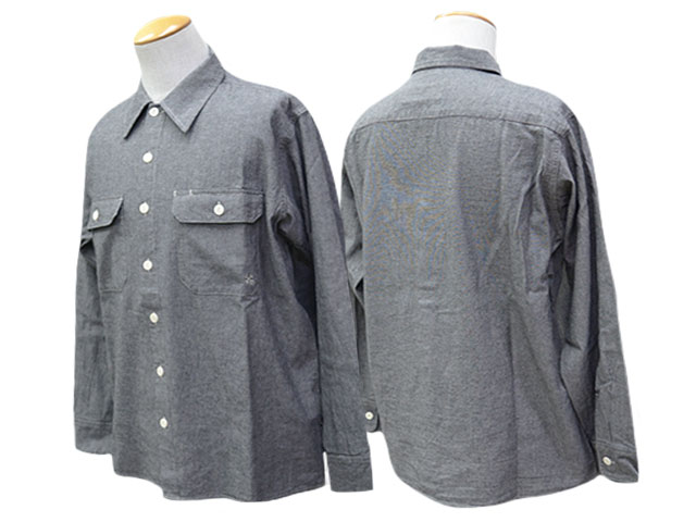 全3色【BLUCO/ブルコ】2026SS「Chambray L/S Work Shirt/シャンブレー