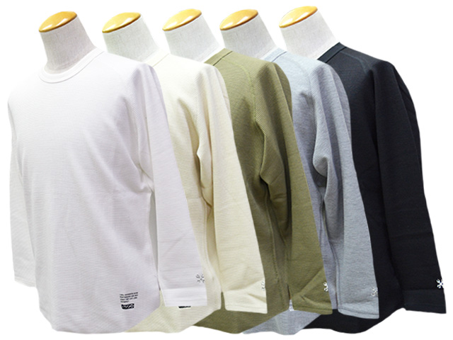 bluco デニム bluco サーマル長袖　3PAC SET セット販売 30% OFF)全5色【BLUCO/ブルコ】2025AW「Raglan Thermal Shirts