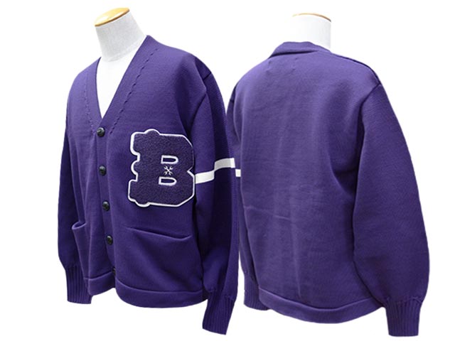 30% OFF)全3色【BLUCO/ブルコ】2025AW「Lettered Cardigan/レタード