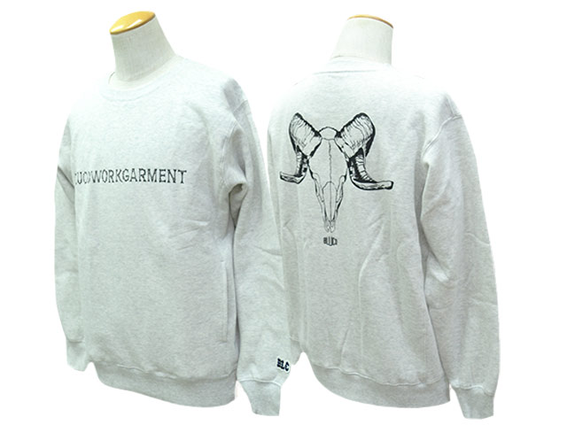全3色【BLUCO/ブルコ】2026AW「Sweat Shirt”BONES”/スウェットシャツ