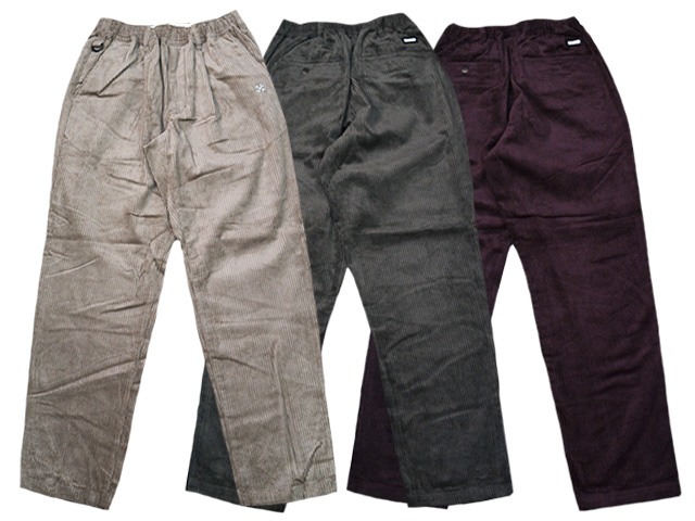 全3色【BLUCO/ブルコ】2025AW「Corduroy Easy Work Pants/コーデュロイ