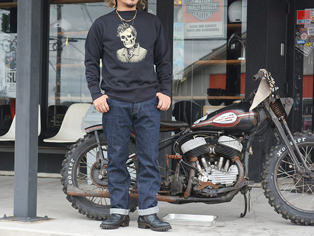 TROPHY CLOTHING/トロフィークロージング】「Narrow Dirt Denim/ナロー