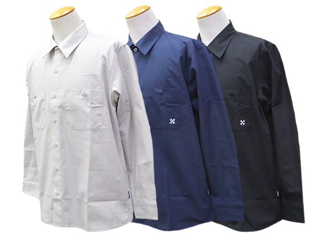 30% OFF)全3色【BLUCO/ブルコ】2026SS「Standard L/S Work Shirt”Solid