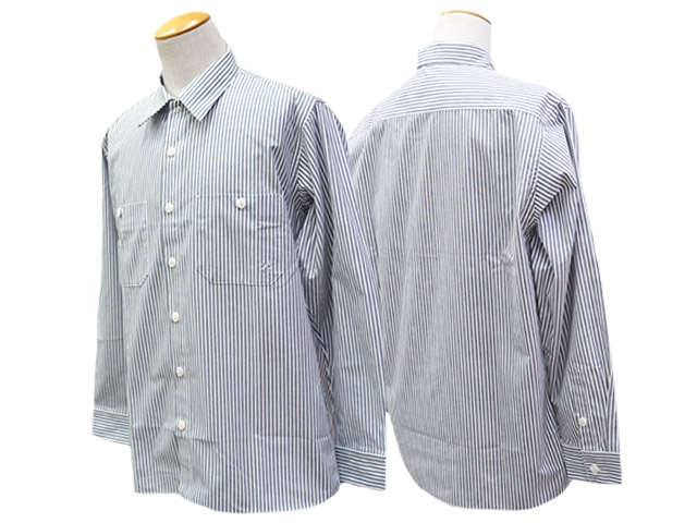 全3色【BLUCO/ブルコ】2026SS「Standard L/S Work Shirt”Stripe