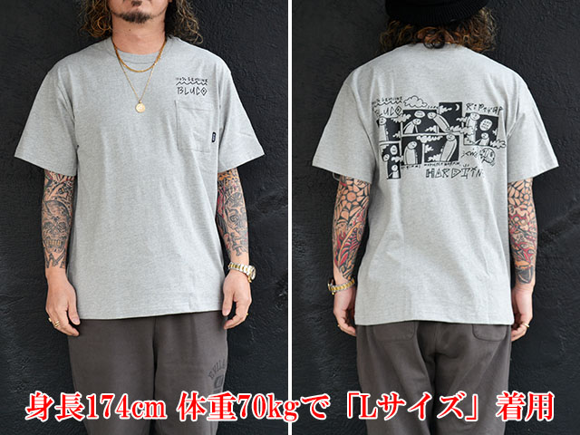 全4色【BLUCO/ブルコ】2026SS「Dry Cotton Pocket Tee”Artwork by