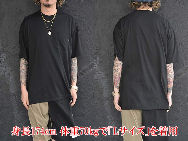 全3色【BLUCO/ブルコ】2026SS「Over Size Function Side Pocket Tee