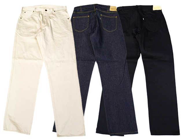 全3色【BLUCO/ブルコ】2026SS「Japan Denim Cowboy Pants”Rigid