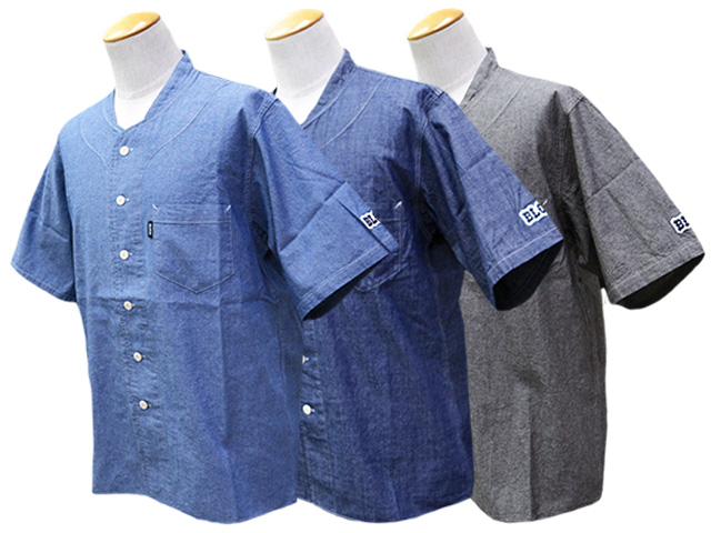 全3色【BLUCO/ブルコ】2026SS「Chambray S/S Work Shirts/シャンブレー