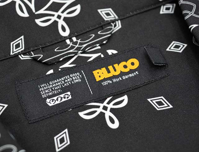 全2色【BLUCO/ブルコ】2026SS「Open Collar S/S Shirt”BANDANA