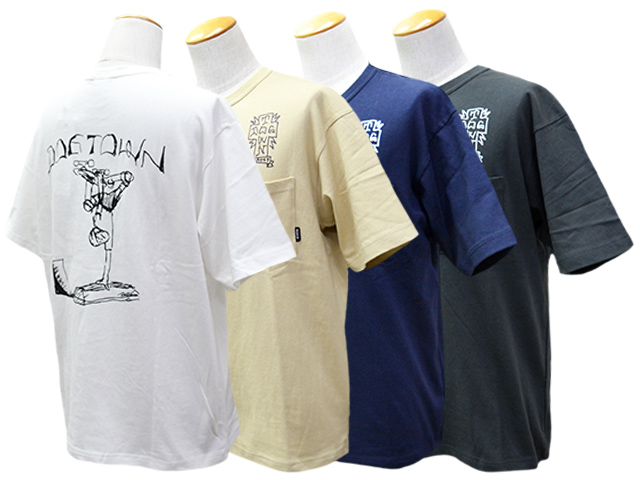 全4色【BLUCO/ブルコ】×【DOGTOWN/ドッグタウン】2026SS「Pocket Tee