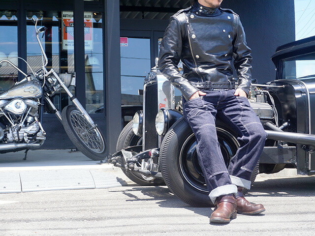 FREE WHEELERS/フリーホイーラーズ】「30-40's Motorcycle Jacket Double Breasted  Type”CENTINELA”LEATHER TOGS/”センチネラ”」(2211013) : 1931003-22aw : WOLF PACK  Yahooストア店 - 通販 - Yahoo!ショッピング