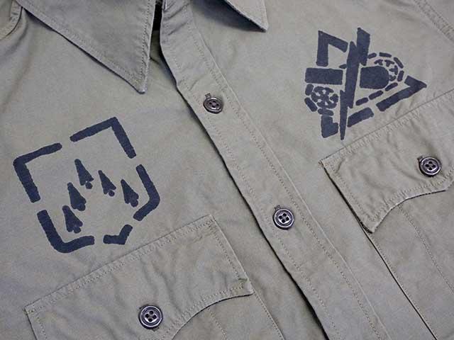 FREE WHEELERS/フリーホイーラーズ2021FW「ARMY Officer Shirts