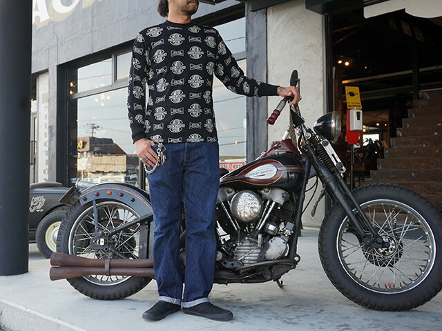 全2色【FREE WHEELERS/フリーホイーラーズ】2022SP「Long Sleeve Crew