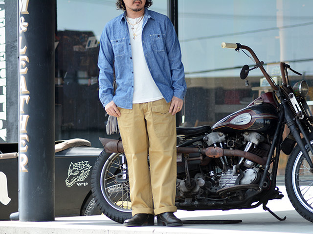 FREE WHEELERS/フリーホイーラーズ】「Work Shirts”Neal”/ワークシャツ