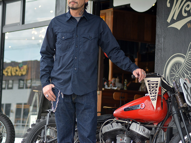 FREE WHEELERS/フリーホイーラーズ】2023SS「U.S.NAVY Officer Shirts/U.S.NAVYオフィサーシャツ」(2323001)(アメカジ/WOLF  PACK/ウルフパック) : 2323001 : WOLF PACK Yahooストア店 - 通販 - Yahoo!ショッピング