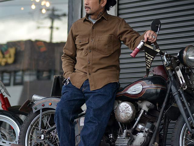 FREE WHEELERS/フリーホイーラーズ】2023FW「Work Shirts”Gemsa