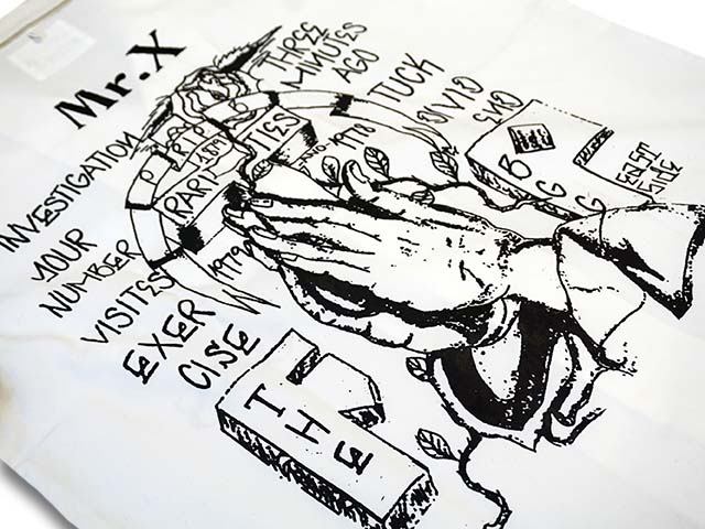 MISTER X/ミスターエックス】2023SS「L/S Open Collar Shirts”Fuck the