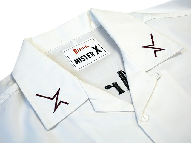 MISTER X/ミスターエックス】2023SS「L/S Open Collar Shirts”Fuck the