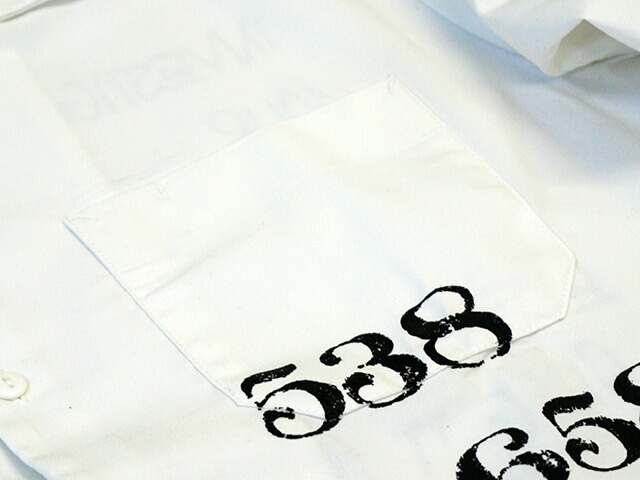 MISTER X/ミスターエックス】2023SS「L/S Open Collar Shirts”Fuck the