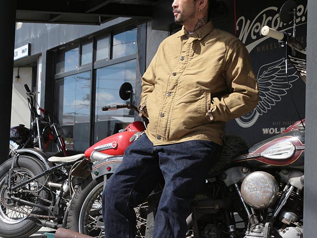 FREE WHEELERS/フリーホイーラーズ】2024SS「Deck Worker Jacket