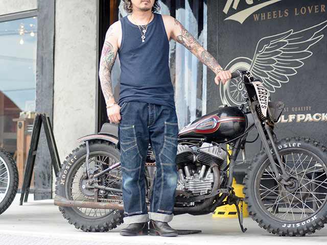 スリーブレスシャツ size 42 フリーホイーラーズ 全3色【FREE WHEELERS/フリーホイーラーズ】2024SS「Sleeveless