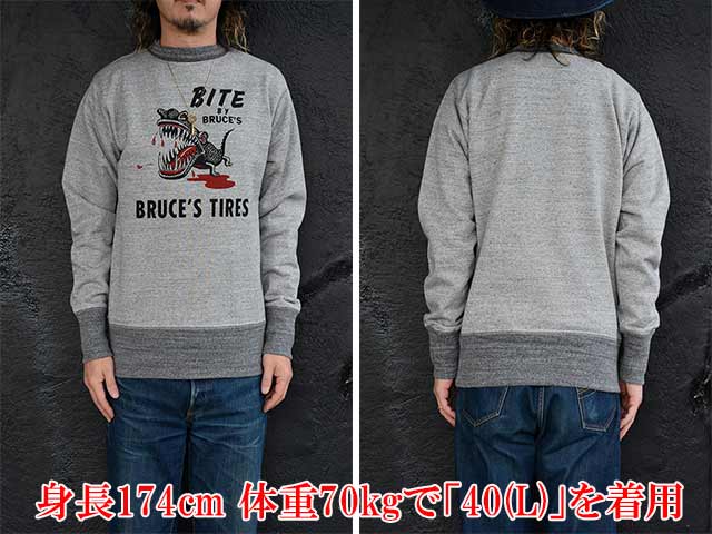 FREE WHEELERS/フリーホイーラーズ】2024FW「Crew Necked Sweat Shirts
