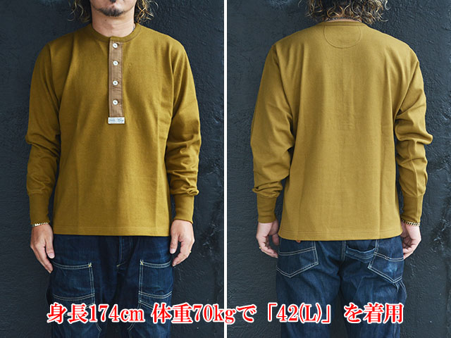 【00s】ORVIS ボアフリース　ヘンリーネック フリーホイーラーズ 【ヘンリーネック ロングスリーブシャツ