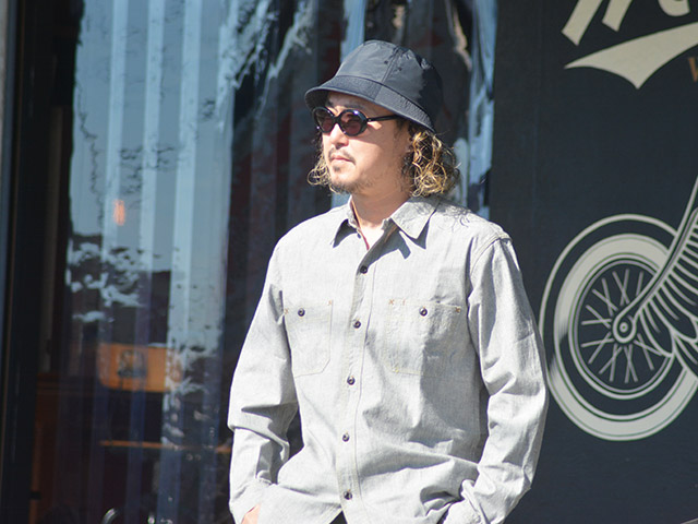 FREEWHEELERS TAIL WIND RAIN HAT 未使用品 2437004-7.jpg